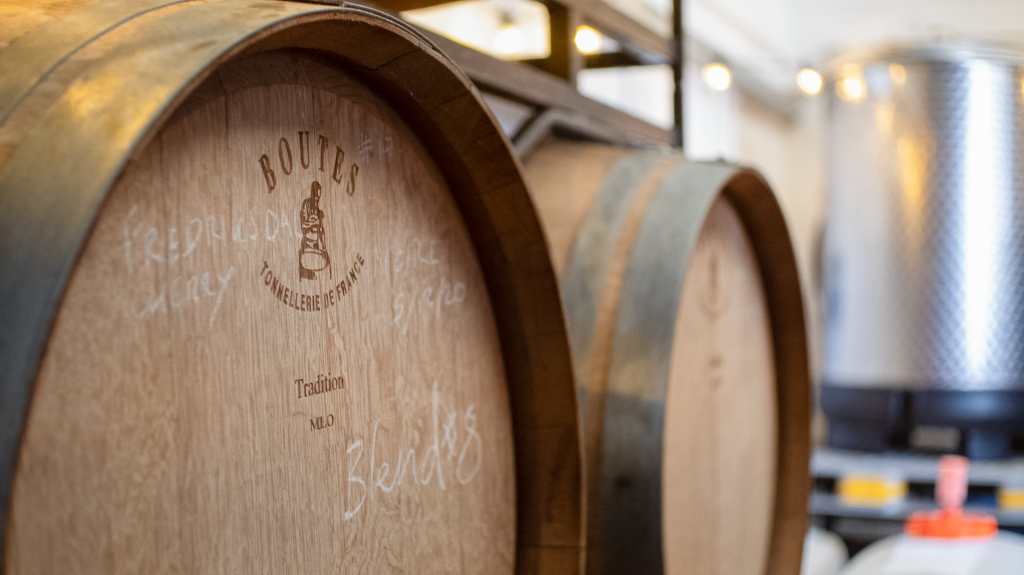 Pastore oak barrels